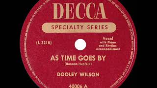 1943 Dooley Wilson  As Time Goes By [upl. by Laurin]