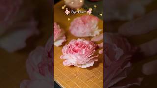 Tissue Paper Flower 🌸 please subscribe if you like my video 🙏 [upl. by Tezile]