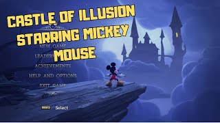 Castle of Illusion Starring Mickey Mouse  FULL GAME DVD [upl. by Tnelc236]