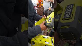 Ryobi Ryivi6inchchainsaw ryobi6quot18vpruningchainsawkitunboxing 2 [upl. by Haya]