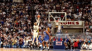 Incredible ending Pacers vs Magic Playoffs 1995 4 lead changes in last 13 sec [upl. by Eachern]