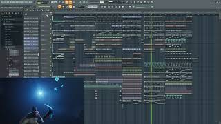 Fortnite The end event Music in FL Studio [upl. by Enyleuqcaj]