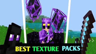 Top 3 Best Texture Packs For Minecraft Pocket Edition [upl. by Zeugirdor]