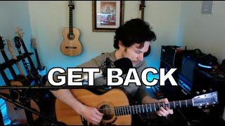 Get Back  The Beatles acoustic cover [upl. by Idet503]