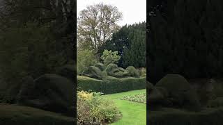 The Secret Garden at Delapre Abbey like a hidden follyabbey has an ornate clock which struck 4 pm [upl. by Festa]