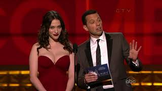 Kat Dennings deserves an award herself [upl. by Ennyletak180]