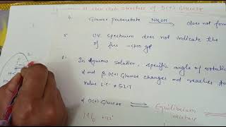 Limitations of open chain structure of Glucose [upl. by Naejamron546]