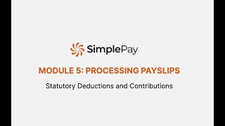 Module 5  Statutory Deductions and Contributions [upl. by Hebert]