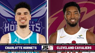 Charlotte Hornets Vs Cleveland Cavaliers  NBA Live Scoreboard 2024 [upl. by Natanhoj]