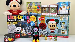 Disney Funko Christmas Advent Calendar Mickey Moue amp Friends  Disney 100 Anniversary Review [upl. by Atazroglam]