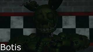 SFMFNAFSHORTFive Nights at Freddys 3 Rap by JT Music  quotAnother Five Nights [upl. by Llenyl879]