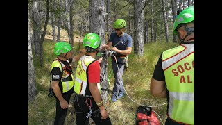 Rescue Demonstration in Marsaglia with SAER [upl. by Coppola974]