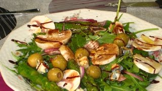 Salade de roquette avec asperges [upl. by Wilow]