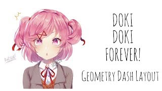 Doki Doki Forever  Geometry Dash 211  Progress 1 [upl. by Tara]