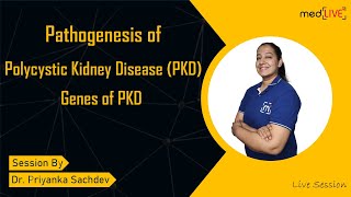 Pathogenesis of Polycystic Kidney Disease PKD  Genes of PKD  MedLive  Dr Priyanka Sachdev [upl. by Alyahsat]