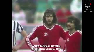 Futbol  Sergio quotChechoquot Batista en ArgentinosJuniors vs Juventus Copa Intercontinental 1985 [upl. by Anatol430]