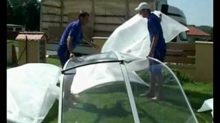 Installation of SPA DOME ORLANDO Hot Tub Enclosure [upl. by Januarius816]