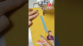 sewing New ways to Zipper pockets tutorial balajitailors sewingtips fashion shots [upl. by Arnuad]