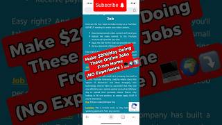 Make 200DAY Doing These Online Transcription Jobs From Home Worldwide NO EXPERIENCE remotejobs [upl. by Zirkle]