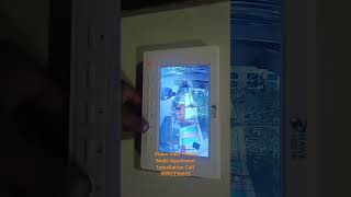 Video Door Phone With Electronic Lock 4 Bell Hawkvision Setup [upl. by Yrro271]