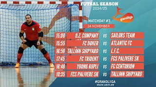 Grandliiga Futsal 202425 Premium division 24Nov24 Live stream [upl. by Bez]