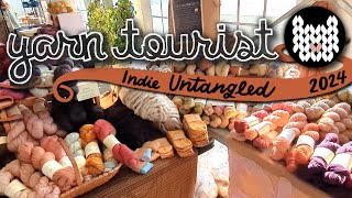 Indie Untangled walkthrough  Rhinebeck 2024 Immersive Autumn Ambience POV Yarn Festival Experience [upl. by Meek941]