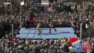 Desiruleznet  WWE Tribute To The Troops  December 19  Part 1 [upl. by Otsirc288]