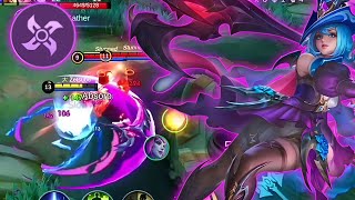 INSANE FULL DAMAGE RUBY BURST AND OUTPLAYS✨BEST RUBY BUILD AND ROTATION 2024 [upl. by Nolyd260]