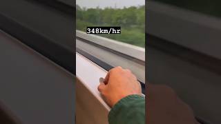 🤯 highspeed train in China speed of 348 kmhr shorts [upl. by Latoniah]