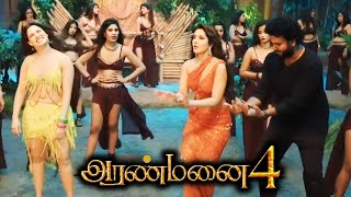 Aranmanai 4 Achacho Song Behind The Scenes Part 4  Aranmanai 4 Making Video  Achacho Song Making [upl. by Anirtik664]