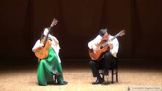 Vivaldi Concerto for 2 Mandolins RV 532 Andante  Koyumi and Kazuhito Yamashita Guitar Duo 山下和仁amp紅弓 [upl. by Ecikram]