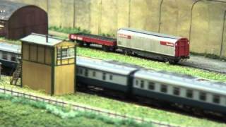 Welton Down  2mm finescale model railway in action [upl. by Amias295]