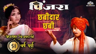 मराठी लावणी  छबीदार छबी मी तोर्यात उभी  Pinjara  Sandhya  Marathi Superhit Movie Song [upl. by Ozkum242]