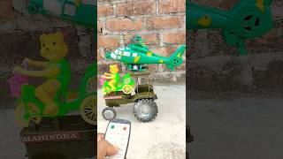 tractor per jahaj riksha ki loading😂🚜🚁 shorts tractor jahaj rickshaw funny [upl. by Sandro253]