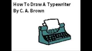 How To Draw A Typewriter [upl. by Berne]