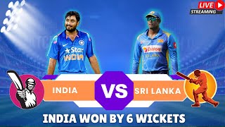 quotIndia vs Sri Lanka  Micromax ODI 2nd Match Highlights  India Wins by 6 Wicketsquot [upl. by Travis]