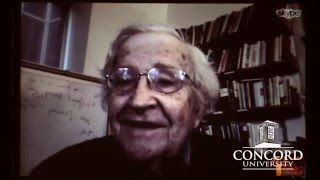 quotNoam Chomsky on Poverty amp Inequality in Americaquot  Concord University 2232016 [upl. by Yanaj]