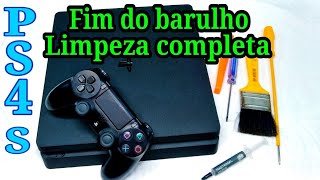 🔴como abrir PS4 slim limpar trocar pasta térmica completo Ederson Ferrarini [upl. by Hayyim]