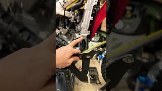 Emperor racing radiator guard Honda 450 RL install episode 42 😂😥 [upl. by Sille]