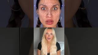 100 LAYERS OF… HENNA FRECKLES OH NO Creator yazicole challenge beauty fyp [upl. by Stedman]