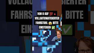 VON 0 AUF 💯🔺 VOLLAUTOMATISIERTER FAHRSTUHL 😱 BITTE EINSTEIGEN ✅ minecraft shorts minecrafter [upl. by Carothers]