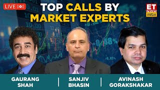 Share Market Updates Live  First Stocks Trade  Sanjiv Bhasin  Gaurang Shah  Avinash Gorakshakar [upl. by Zeena]