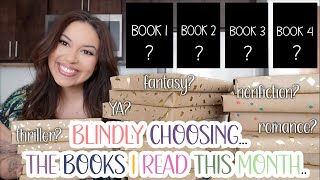 BLINDLY choosing my MARCH tbr 📖🧸🎀 [upl. by Cordeelia]