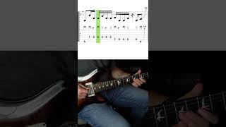 Tweezer main riff  mini lesson phish guitar learntojam guitarlessons lessonguitar guitarmusic [upl. by Hizar]