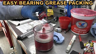 How To Use A Grease Packing Tool For Tapered Bearings [upl. by Aida]