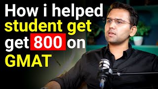 How to get GMAT 800 PERFECT SCORE Step by Step  CAT vs GMAT [upl. by Annirtak]