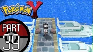 Pokemon X and Y  Part 39 Coumarine City  Obtaining Good Rod Lucky Egg and HM02 Fly [upl. by Eednac207]