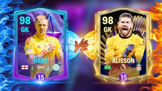 95 Hart vs 95 Alisson review fc mobile [upl. by Botsford254]