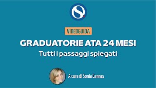 TUTORIAL  Graduatorie ATA 24 mesi tutti i passaggi spiegati passo dopo passo [upl. by Haidej164]