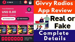 Givvy Radios app se paise kaise kamaye  Givvy Radios Listen and Earn Withdrawal  Givvy Radios [upl. by Gerger]